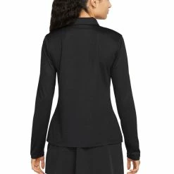 Nike Dri-FIT Victory Solid Longsleeve Golf Polo 2022 Women -TravisMathew Shop ann2967 black white 2 98905.1668236038