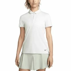 Nike Dri-FIT Victory Texture Golf Polo 2022 Women -TravisMathew Shop ann2968 white photon dust black 1 47802.1668236851