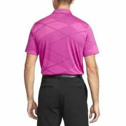 Nike Dri-FIT Vapor Stripe Jacquard Golf Polo 2022 -TravisMathew Shop ann2987 pink prime black 2 74807.1669101521