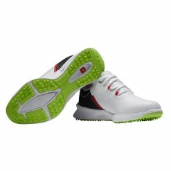 FootJoy Fuel Spikeless Golf Shoes 2022 Boys -TravisMathew Shop ann3089 white black 5 60433.1655170528