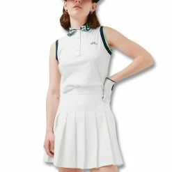 J.Lindeberg Leslie Sleeveless Golf Top 2022 Women -TravisMathew Shop ann3111 white 2 40502.1656140280