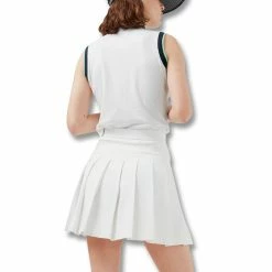 J.Lindeberg Leslie Sleeveless Golf Top 2022 Women -TravisMathew Shop ann3111 white 3 84532.1656140284