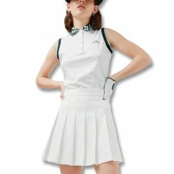 J.Lindeberg Leslie Sleeveless Golf Top 2022 Women -TravisMathew Shop ann3111 white 4 19066.1656140294