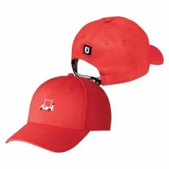 FootJoy Performance Motif Golf Cap 2022 -TravisMathew Shop ann3153 red 1 00677.1659510097