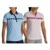 FootJoy Cap Sleeve Houndstooth Print Golf Polo 2022 Women -TravisMathew Shop ann3185 1 18212.1662695477
