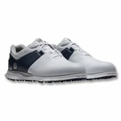 FootJoy Pro SL Carbon Spikeless Golf Shoes 2022 -TravisMathew Shop ann3206 white navy silver 4 36734.1662449346