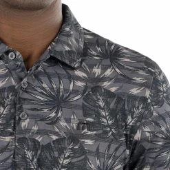 TravisMathew Big Snow Golf Polo 2022 -TravisMathew Shop ann3260 heather dark gray 4 31062.1663396996