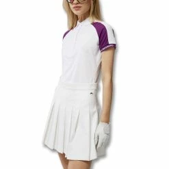 J.Lindeberg Perinne FW Golf Polo 2022 Women -TravisMathew Shop ann3356 white 2 65761.1667028408