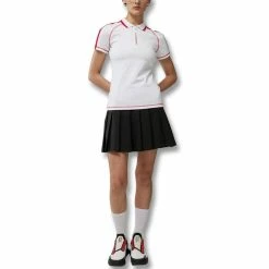 J.Lindeberg Kourtney Golf Polo 2022 Women 12 J.Lindeberg Kourtney Golf Polo 2022 Women -TravisMathew Shop ann3360 white 4 80585.1667028896