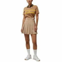 J.Lindeberg Adina Print Golf Skirt 2022 Women -TravisMathew Shop ann3383 tiger jl monogram check 4 13495.1666675356