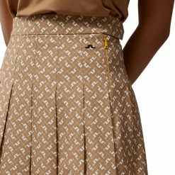 J.Lindeberg Adina Print Golf Skirt 2022 Women -TravisMathew Shop ann3383 tiger jl monogram check 5 38358.1666675362