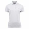 J.Lindeberg Alaya Jacquard FW22 Golf Polo 2022 Women 2 J.Lindeberg Alaya Jacquard FW22 Golf Polo 2022 Women -TravisMathew Shop ann3384 gray jacquard bridge monogram 1 1 27175.1672874381