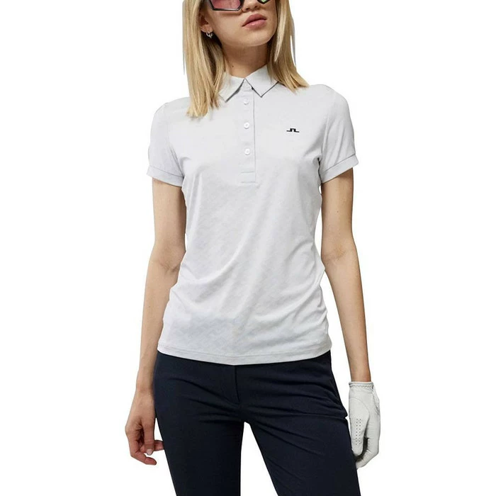 J.Lindeberg Alaya Jacquard FW22 Golf Polo 2022 Women 4 J.Lindeberg Alaya Jacquard FW22 Golf Polo 2022 Women - Image 2