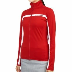 J.Lindeberg Seasonal Janice Mid Layer FW Golf Jacket 2022 Women 11 J.Lindeberg Seasonal Janice Mid Layer FW Golf Jacket 2022 Women -TravisMathew Shop ann3393 barbados cherry 3 51743.1669448009