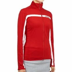 J.Lindeberg Seasonal Janice Mid Layer FW Golf Jacket 2022 Women 12 J.Lindeberg Seasonal Janice Mid Layer FW Golf Jacket 2022 Women -TravisMathew Shop ann3393 barbados cherry 4 38580.1669448011