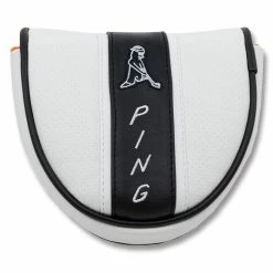 PING PP58 Headcover 2022 -TravisMathew Shop ann3485 mallet white black 1 93204.1669276761