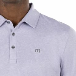 TravisMathew Seven Lakes Golf Polo 2022 -TravisMathew Shop ann3607 heather silver bullet 4 15479.1668842029