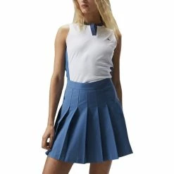 J.Lindeberg Meya Sleeveless Golf Top 2023 Women -TravisMathew Shop ann3769 blue horizon 3 13137.1671005056