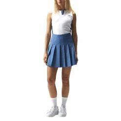 J.Lindeberg Meya Sleeveless Golf Top 2023 Women -TravisMathew Shop ann3769 blue horizon 5 53337.1671005073