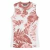 J.Lindeberg Meya Print Sleeveless Golf Top 2023 Women -TravisMathew Shop ann3770 hibiscus pink 1 42699.1671081599