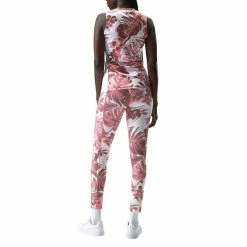 J.Lindeberg Meya Print Sleeveless Golf Top 2023 Women -TravisMathew Shop ann3770 hibiscus pink 4 14756.1671081723