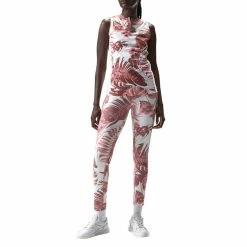 J.Lindeberg Meya Print Sleeveless Golf Top 2023 Women -TravisMathew Shop ann3770 hibiscus pink 5 78598.1671081724
