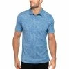 TravisMathew Forever Young Golf Polo 2023 -TravisMathew Shop ann4046 heather mid blue 1 24789.1677805118