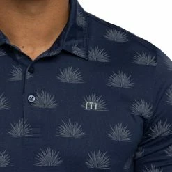 TravisMathew At The Buffet Golf Polo 2023 -TravisMathew Shop ann4053 dress blues 4 64739.1677807957
