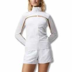 J.Lindeberg Seasonal Janice Mid Layer Golf Jacket 2023 Women -TravisMathew Shop ann4112 white 3 99257.1679105766