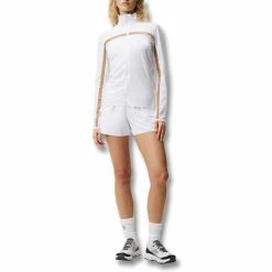 J.Lindeberg Seasonal Janice Mid Layer Golf Jacket 2023 Women -TravisMathew Shop ann4112 white 5 91190.1679105956