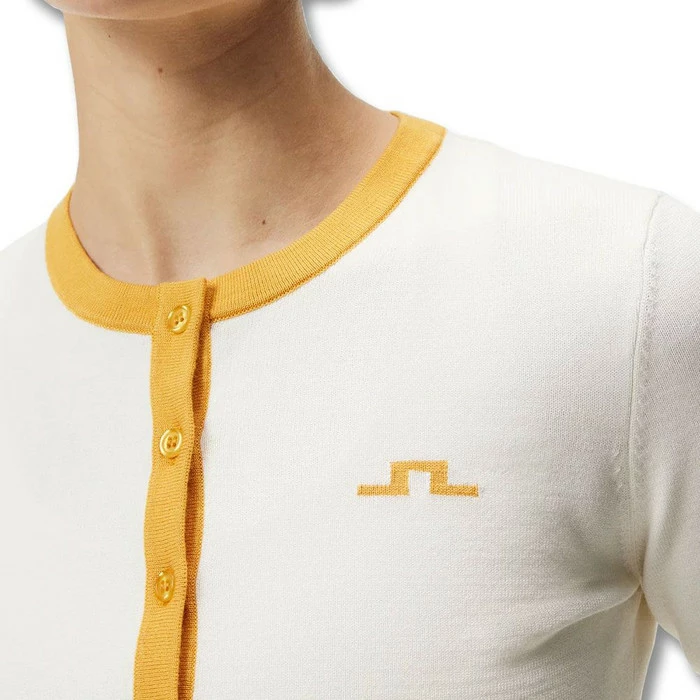 J.Lindeberg Freda Knitted Cardigan Golf Sweater 2023 Women 8 J.Lindeberg Freda Knitted Cardigan Golf Sweater 2023 Women - Image 6