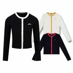 J.Lindeberg Freda Knitted Cardigan Golf Sweater 2023 Women
