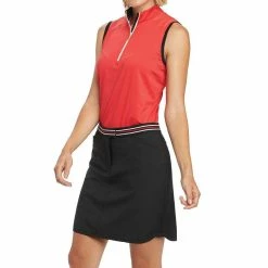 GGblue Sophia Sleeveless Golf Mock 2019 Women -TravisMathew Shop car0515 scarlet black 2 45742.1565918712