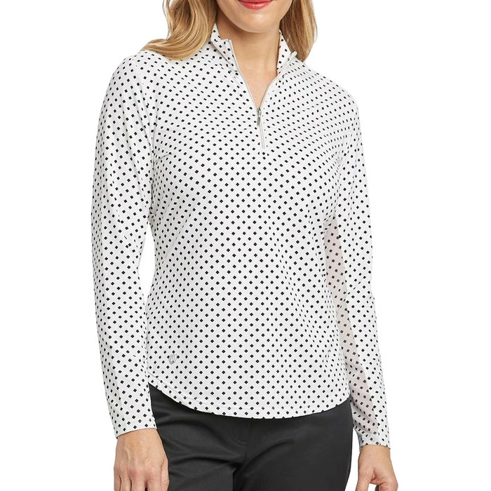 GGblue Georgia Ice Longsleeve Mock Golf Polo 2019 Women 4 GGblue Georgia Ice Longsleeve Mock Golf Polo 2019 Women - Image 2