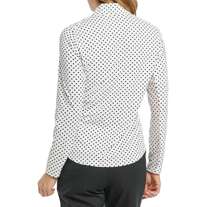 GGblue Georgia Ice Longsleeve Mock Golf Polo 2019 Women 5 GGblue Georgia Ice Longsleeve Mock Golf Polo 2019 Women - Image 3