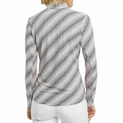 GGblue Georgia Ice Longsleeve Mock Golf Polo 2019 Women 12 GGblue Georgia Ice Longsleeve Mock Golf Polo 2019 Women -TravisMathew Shop car0818 black diagonal diamond 2 96621.1572391640