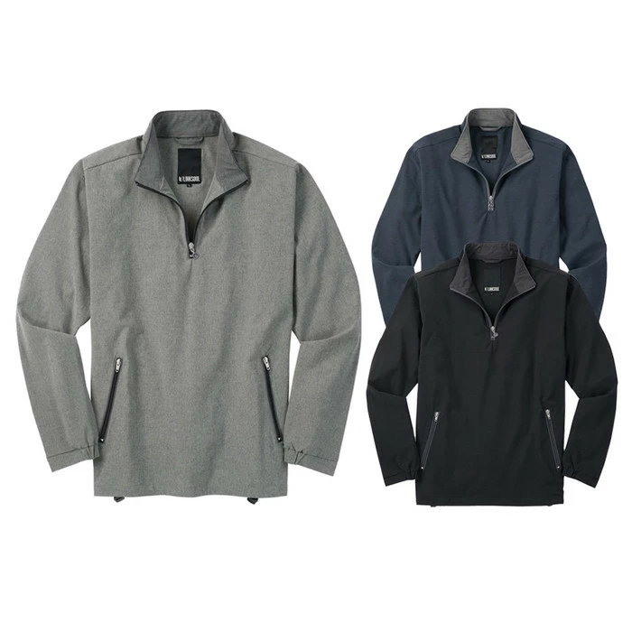 Linksoul 4 Way Stretch/Cotton Blend 1/2 Zip Windbreaker Golf Pullover 2019 3 Linksoul 4 Way Stretch/Cotton Blend 1/2 Zip Windbreaker Golf Pullover 2019