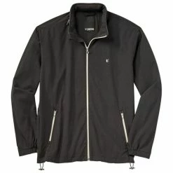 Linksoul 4 Way Stretch Packable Golf Jacket 2019 -TravisMathew Shop car0892 true black 1 27673.1576197689