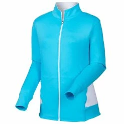 FootJoy Full Zip Midlayer Golf Jacket 2020 Women 13 FootJoy Full Zip Midlayer Golf Jacket 2020 Women -TravisMathew Shop car0940 aqua white 1 98377.1576743850