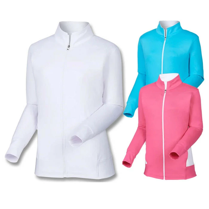 FootJoy Full Zip Midlayer Golf Jacket 2020 Women 3 FootJoy Full Zip Midlayer Golf Jacket 2020 Women