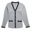 FootJoy Jersey Cardigan Golf Sweater 2020 Women -TravisMathew Shop car0943 heather gray black 1 73052.1581399200