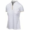 Greg Norman ML75 Diamond Zip Golf Polo 2019 Women -TravisMathew Shop car0952 1 74411.1578097053