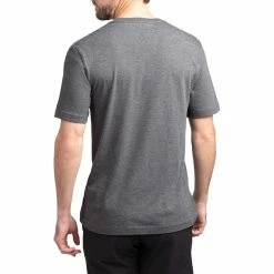 TravisMathew Spaulding Golf T-shirt 2019 -TravisMathew Shop car0983 heather gray pinstripe 3 04112.1578990015