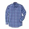 FootJoy Stretch Twill Woven Plaid Golf Shirt 2019 -TravisMathew Shop car0992 plum clear blue 1 16239.1578097902