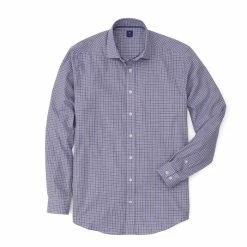 FootJoy Stretch Twill Woven Check Golf Shirt 2019