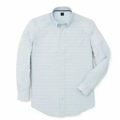 FootJoy Stretch Twill Woven Stripe Golf Shirt 2019