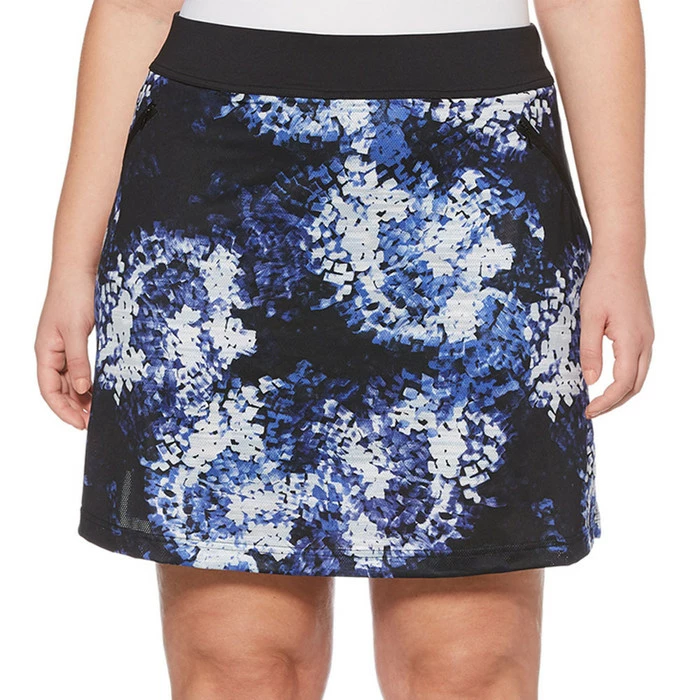 Callaway Plus Stretch Brush Stroke Print Golf Skort Women 3 Callaway Plus Stretch Brush Stroke Print Golf Skort Women