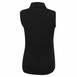 FootJoy ProDry Interlock Sleeveless Knit Collar Golf Polo 2019 Women 12 FootJoy ProDry Interlock Sleeveless Knit Collar Golf Polo 2019 Women -TravisMathew Shop dez0377 black 2 56665.1552486004