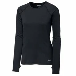 Cutter And Buck Annika Long Sleeve Solar Guard Golf Baselayer Women -TravisMathew Shop dez4143 black 1 67469.1515026518