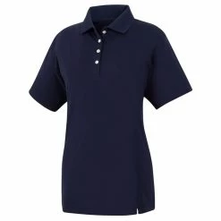 FootJoy Prodry Performance Solid Interlock Golf Polo 2019 Women -TravisMathew Shop dez4477 navy 1 33088.1552570339